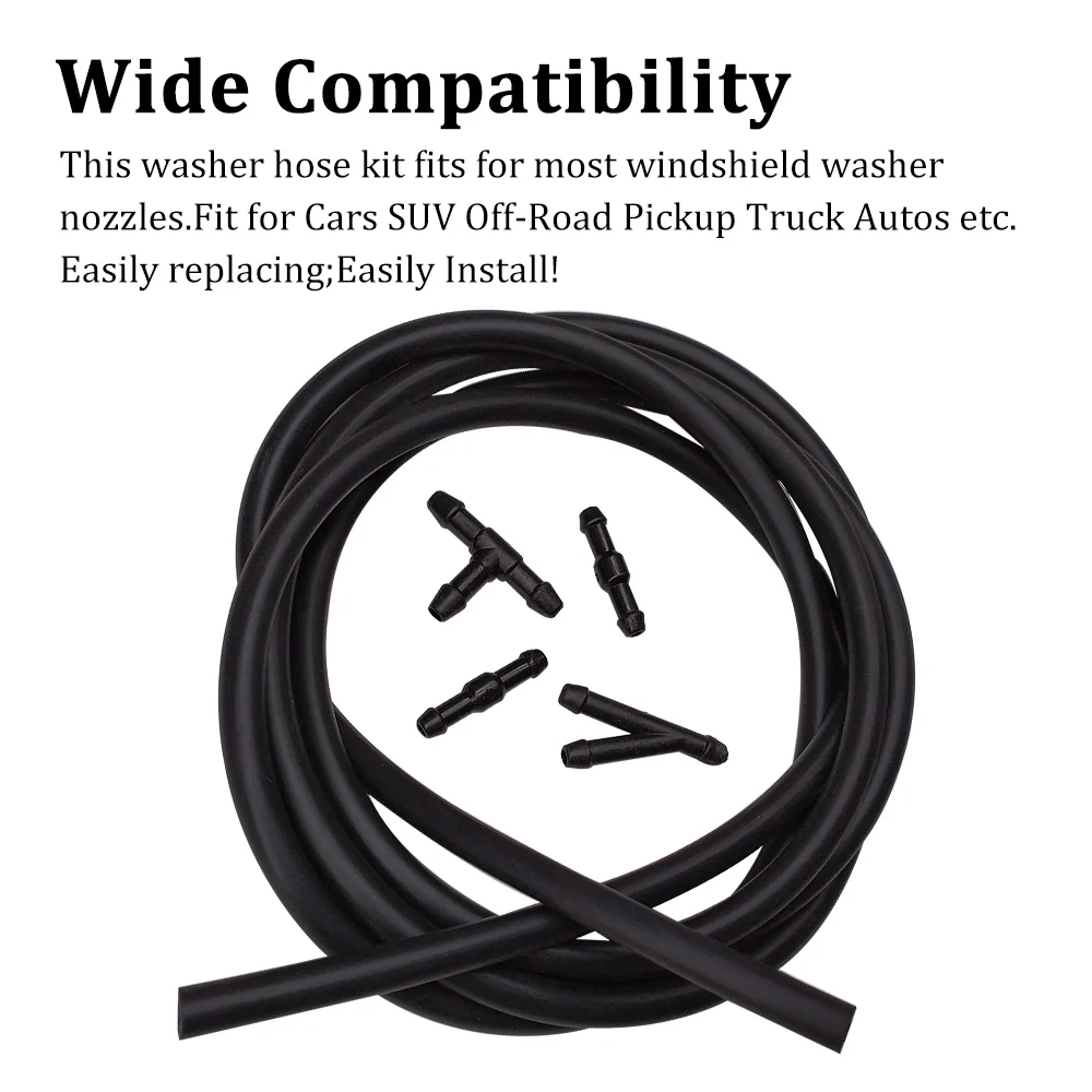 Универсальный автомобильный воды Форсунка щетки стеклоочистителя омывателем