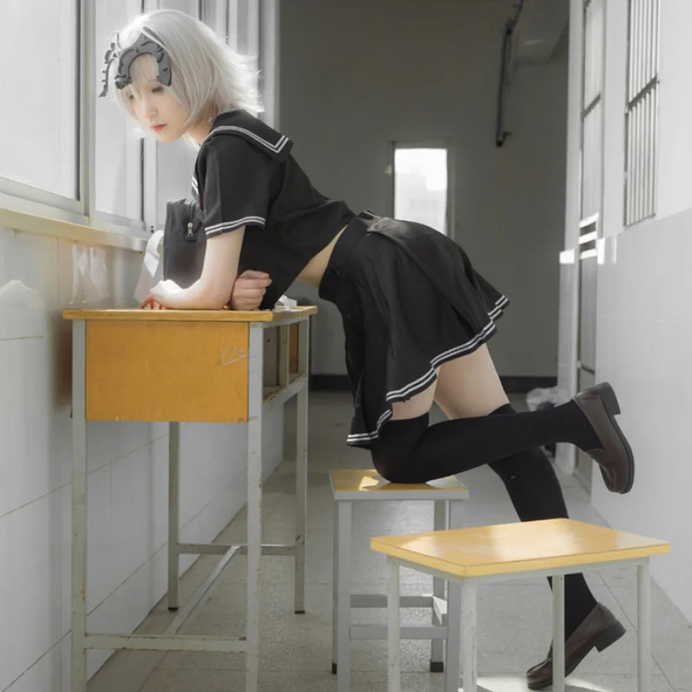 VEVEFHUANG Fate Grand Order Apocrypha Rider Astolfo Cosplay JK школьная форма Сейлор Костюм женский модный