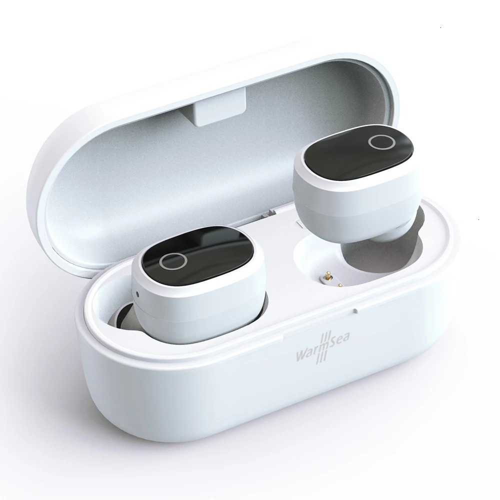 Наушники WarmSea TWS Bluetooth 5,0, отличное качество звука, беспроводные наушники, гарнитура, спортивные наушники
