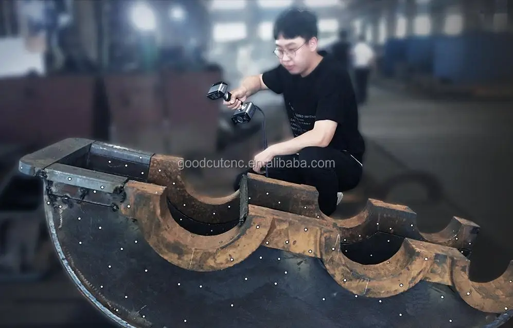 

Handheld 3d scanner machine price with Hybrid Blue Laser & LED Light Source