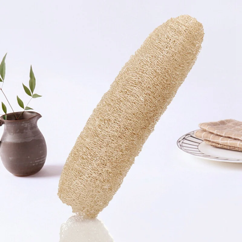 

A Wash Body Pot Bowl Cleaning Sponge Scrubber Spa Bathroom Accessories Bath Shower Wash Traditional Chinese Loofah Bath Shower