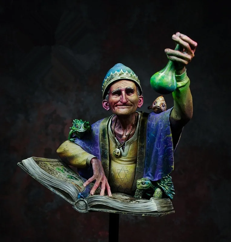 1/10 бюст модельная фигурка из смолы комплект Unassambled Неокрашенный BUST483|Наборы для