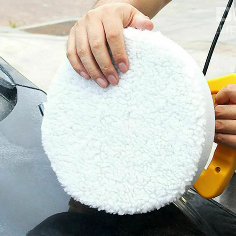 

Waxer Buffing Bonnet 20PCS 9-10 Inch Buffer Fleece Kit Microfiber Polishing