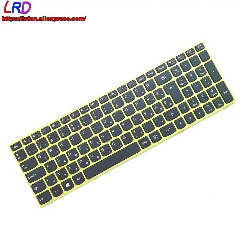 Новая Оригинальная клавиатура HU Венгрия для ноутбука Lenovo Ideapad 305-15IBY 305-15IBD 305-15IHW