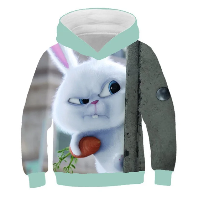 

2021 Latest Autumn and Winter 3D Printing Children's Long-sleeved Jacket Boys and Girls Fashion Oversized Sweatshirt Jacket Tops