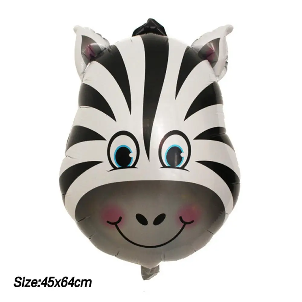 10 шт. латексные шары с принтом животных джунглей корова тигр зебра леопард | Дом и