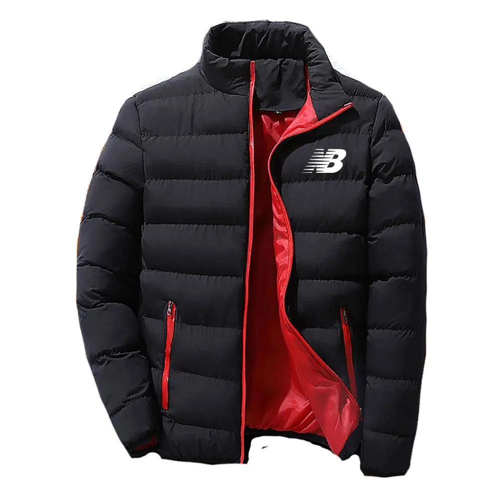 

New men's and women's fashion winter jacket cotton jacket with lining zipper men's jacket winter cotton jacket M-4XL