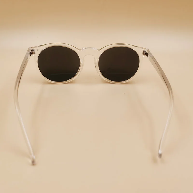 2021 модные круглые солнцезащитные очки с гвоздями для женщин и мужчин пластиковые