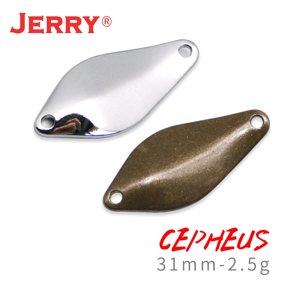 Высококачественная Неокрашенная металлическая рыболовная приманка Jerry Cepheus 50 шт.