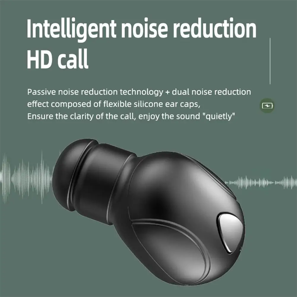 LB-7 Bluetooth-совместимая с 5 0 одноушная гарнитура микрофоном стерео