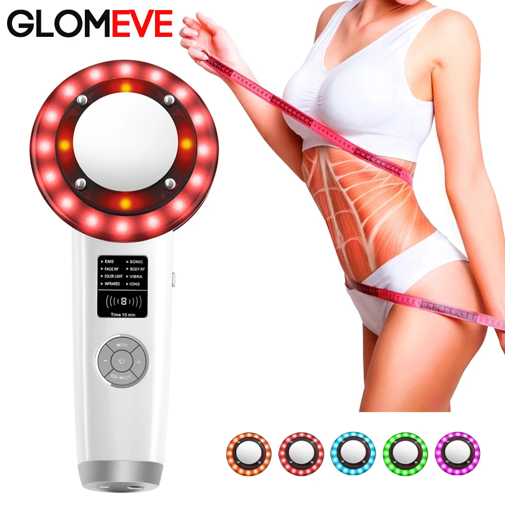 Устройство ультразвуковое кавитационное 8 в 1 со светодиодный светильник кой |