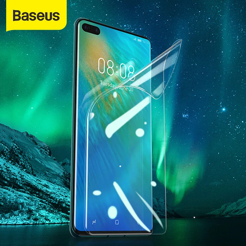 Гидрогелевая защитная пленка Baseus 0 15 мм для Huawei P40 Pro Plus полное покрытие экрана