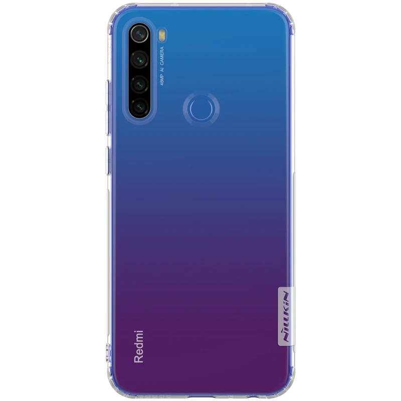 Для Xiaomi Redmi Note 8T 8 7 Pro 4X4 Nillkin ТПУ чехол для телефона силиконовый чехол кристально чистый чехол для Redmi Note 8T 8 7 Pro Чехол - Цвет: Прозрачный