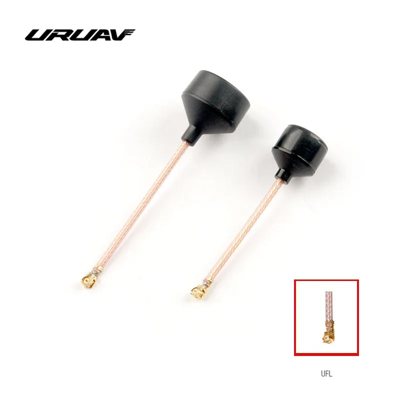 URUAV Micro UXII Stubby RHCP 1.6dBi 5 8 ГГц U.FL IPEX IPX Mini FPV Антенна для Racing Drone Quadcopter детали и