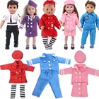 Кукольная одежда стюардесса костюм для 18 дюймов американская кукла для девочек  Logan мальчик и 43 см для ухода за ребенком для мам, новая Reborn аксессуары для малышей, наше поколение