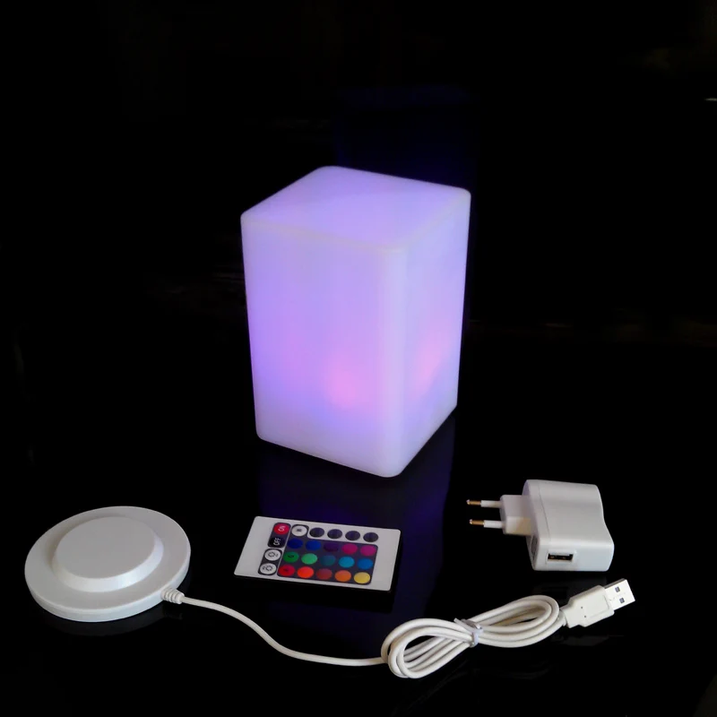 10*15 см магические кости светодиодные светящиеся квадратные ночные декоративные