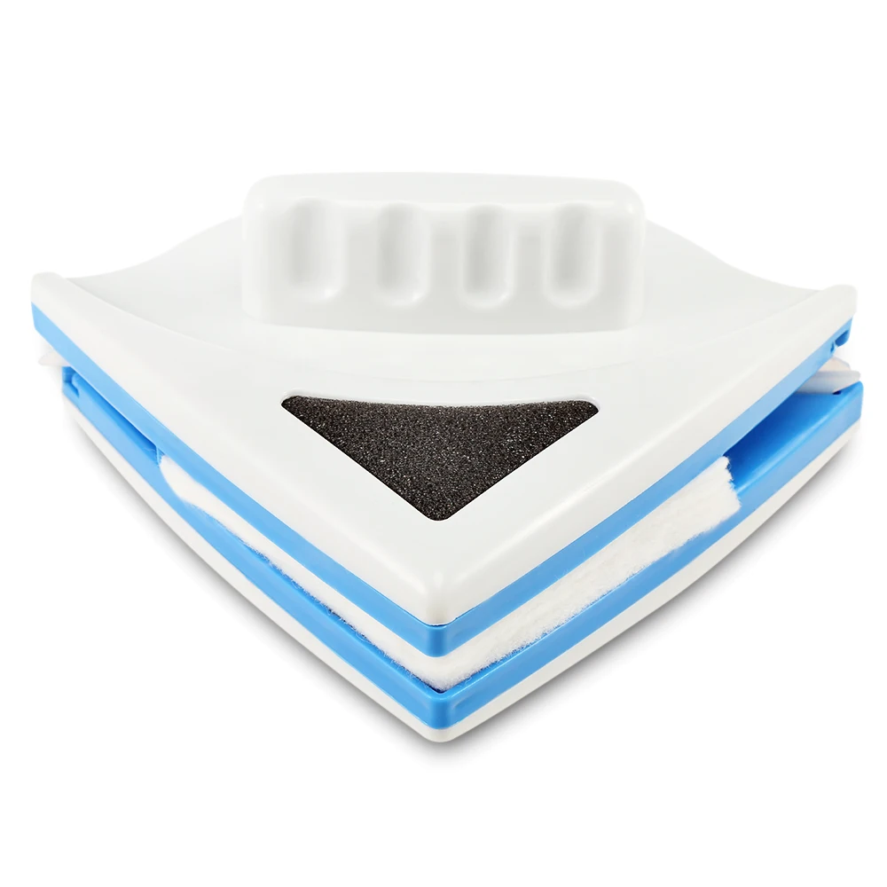 Двусторонняя магнитная салфетка для стекол два маленьких практичных и удобных