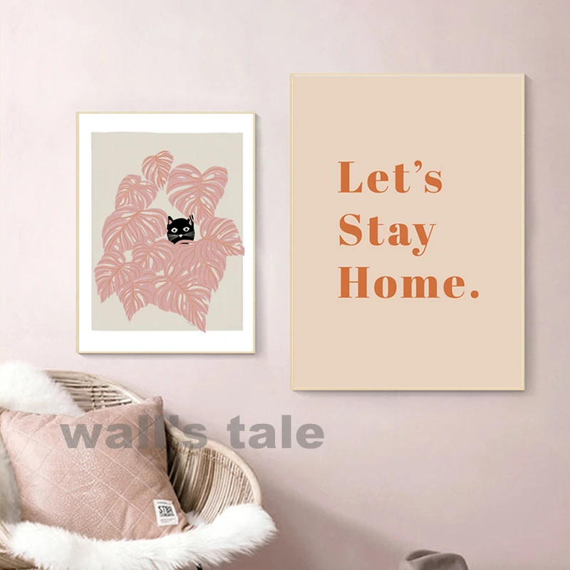 house plants canvas painting indoor botanical wall art pictures plant lover gift vintage flower poster print living room decor free global shipping