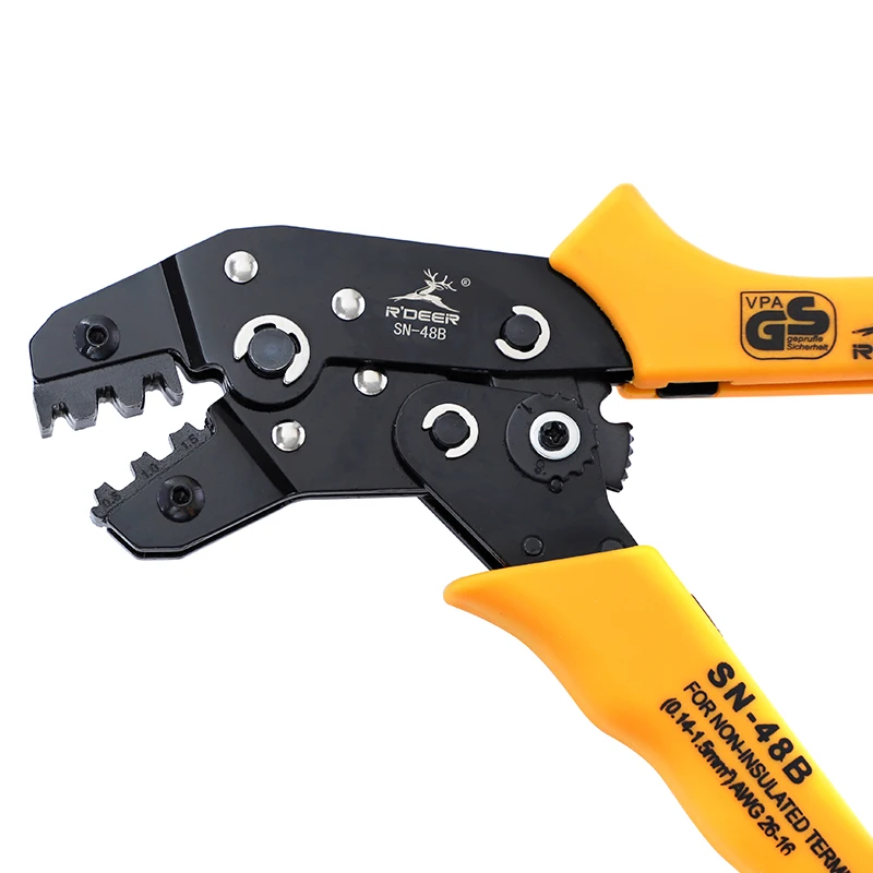 1PC Crimping Pliers SN-02C/SN-48B/SN-06WF Terminal Crimper Alloy Steel Automatic Wire Stripper Electrician Tools | Инструменты