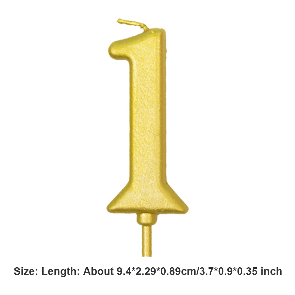 

Birthday Candles Number 1 2 3 4 5 6 7 8 9 0 Gold Kids Party Anniversary Candles For Cake Party Supplies Decoration Cake Candles