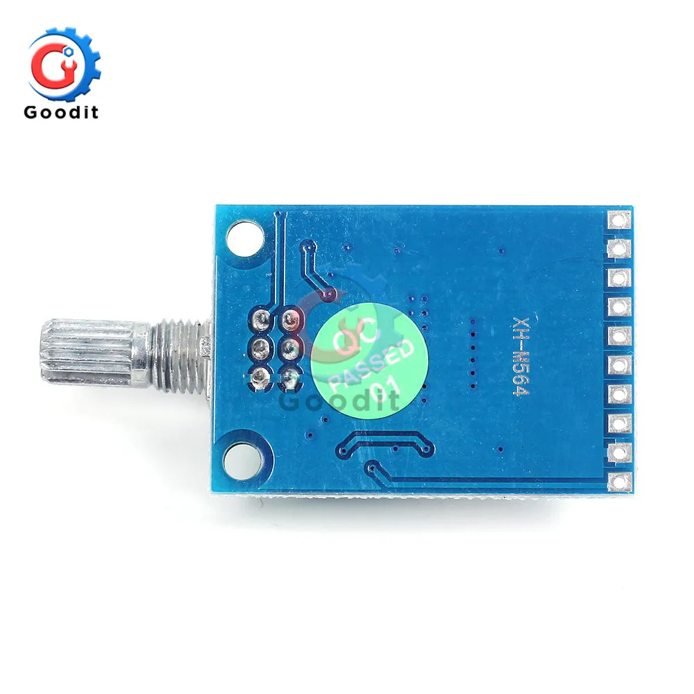 TPA3116 D2 модуль усилителя 2X50W плата цифрового стерео аудио DC 12-24V w/потенциометр с