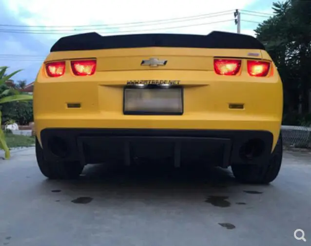 Высокое качество углеродного волокна автомобиля задний багажник губы бампер