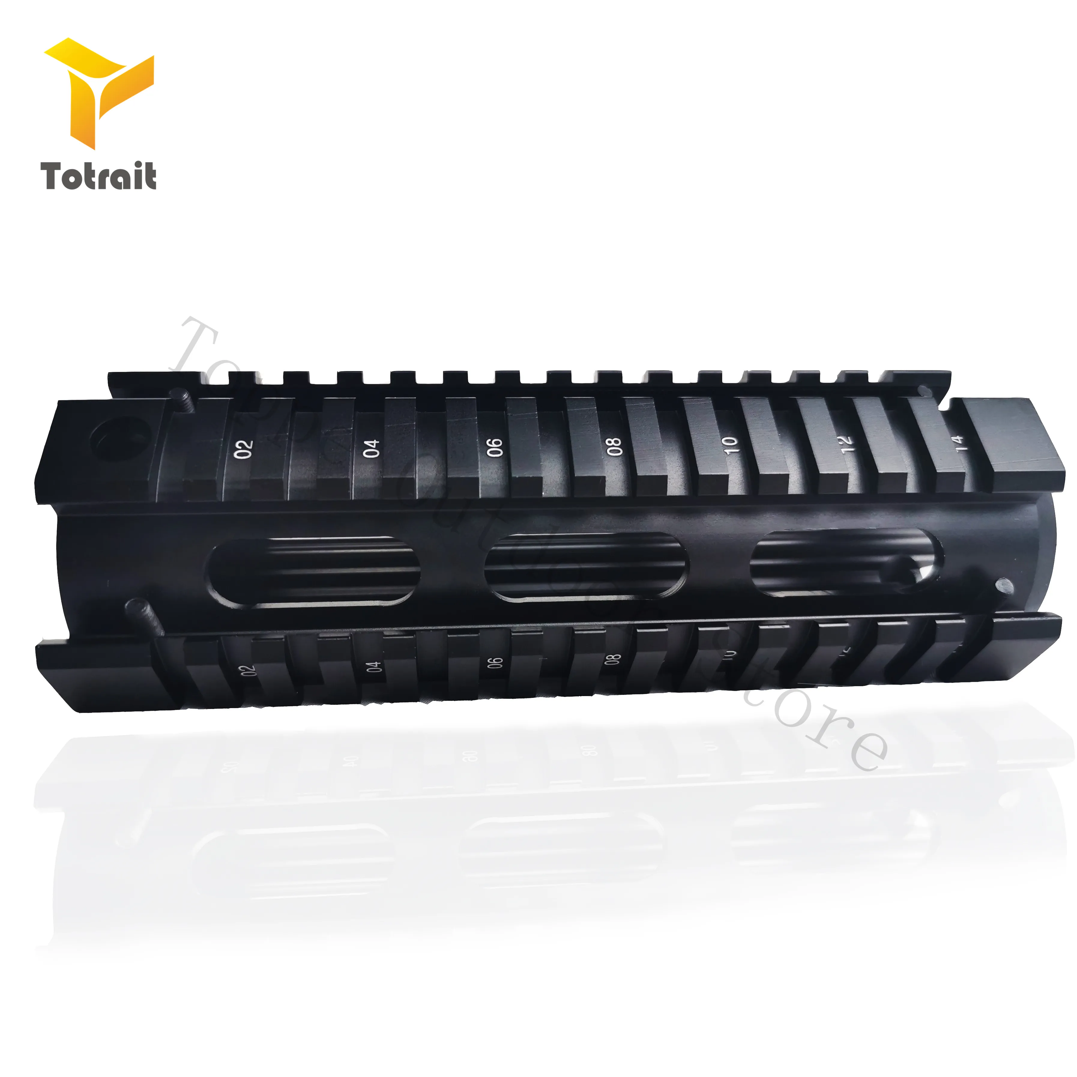 

TOtrait 6.7 inch AR15 M4 Carbine Handguard Airsoft AR-15 RIS drop-in Quad Rail Mount Tactical Free Float Picatinny Handguard