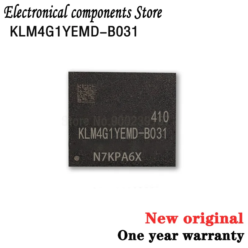 100% новый оригинальный один год гарантии KLM4G1YEMD-B031 BGA EMMC памяти 4 Гб KLM4G1YEMD B031 |