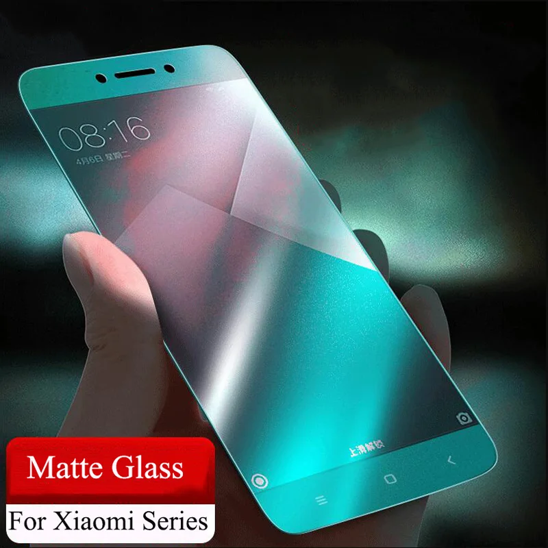 Закаленное матовое стекло для Xiaomi Redmi 6 6A 5 Plus 4X Go защита экрана с полным покрытием