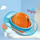 Посуда для младенцев, поворотная на 360 градусов, для кормления детей