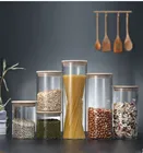 Стеклянные банки 2100 мл, герметичные банки с крышкой, большие бутылки для хранения пищевых продуктов, банки для специй, банки для конфет, чайная коробка, кухонная банка для хранения