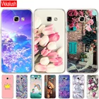 Силиконовый чехол для Samsung Galaxy A3 2017, чехол для A320 A320F, мягкая задняя крышка из ТПУ с рисунком для Samsung A3 2017, защитный чехол