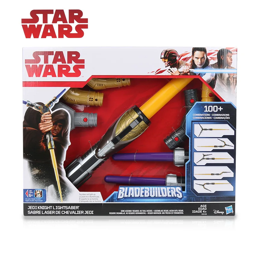 Детские сокровища Звездные войны E8 джедай световой меч собрать светящийся c2119