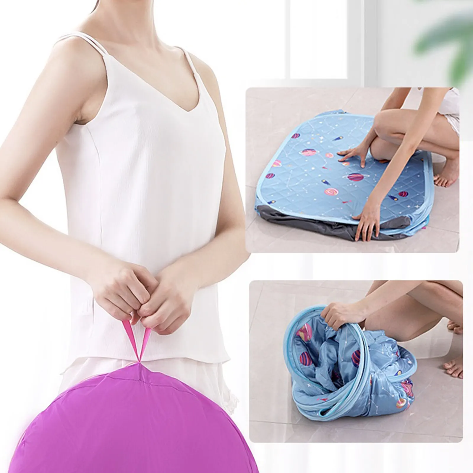 

Foldable Steam Sauna 2L Steamer With Steam Hose Herbs Kit Remote Control Steam Sauna Spa Sauna Tent For Weight Loss Detox Relaxa