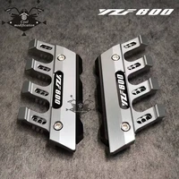 with logo for yamaha yzf600 yzf 600r 600rr motorcycle accessories cnc aluminum front mudguard anti drop slider protector cover