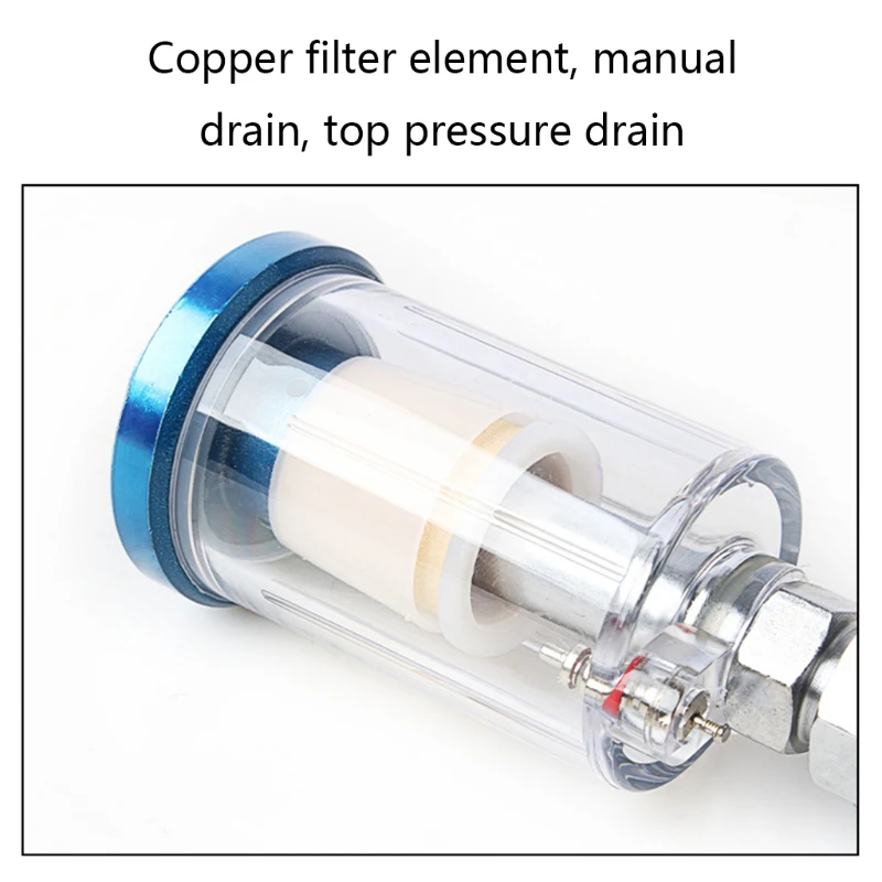 

Oil Water Separator Trap Filter Matched Used with Pneumatic Tools and Hoses