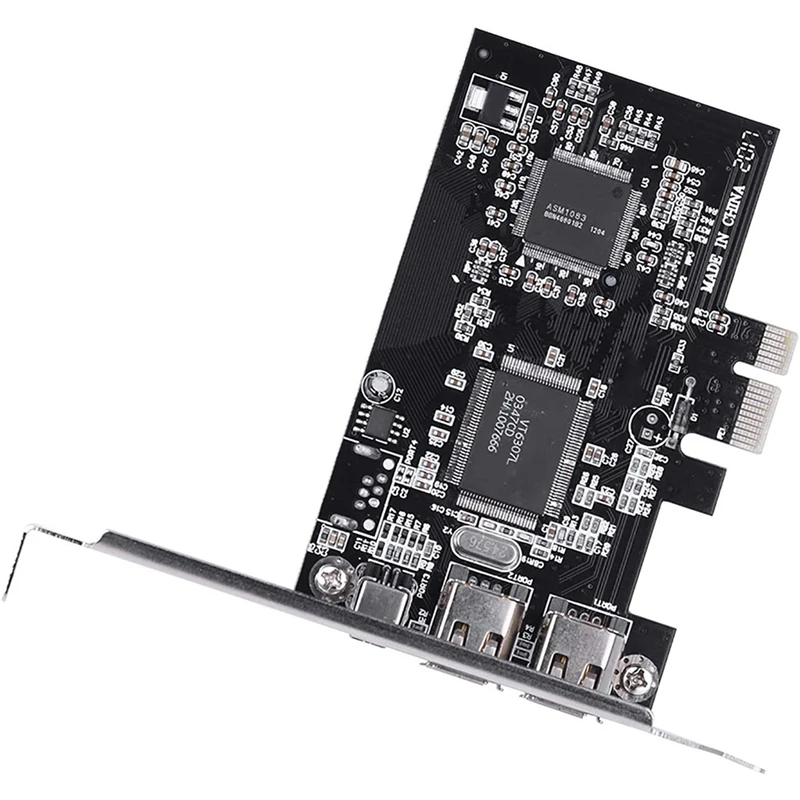 Плата PCI-E PCI Express FireWire плата контроллера IEEE 1394 с кабелем Firewire для передачи видео