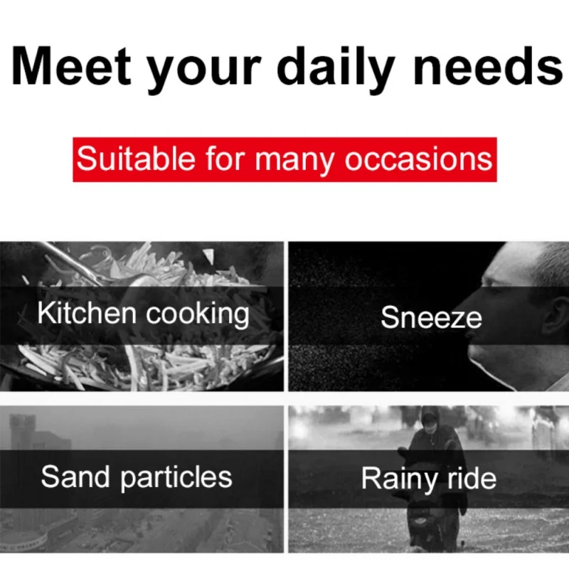 Защитная маска для лица защитная защиты от запотевания глаз крышка пыли слюны