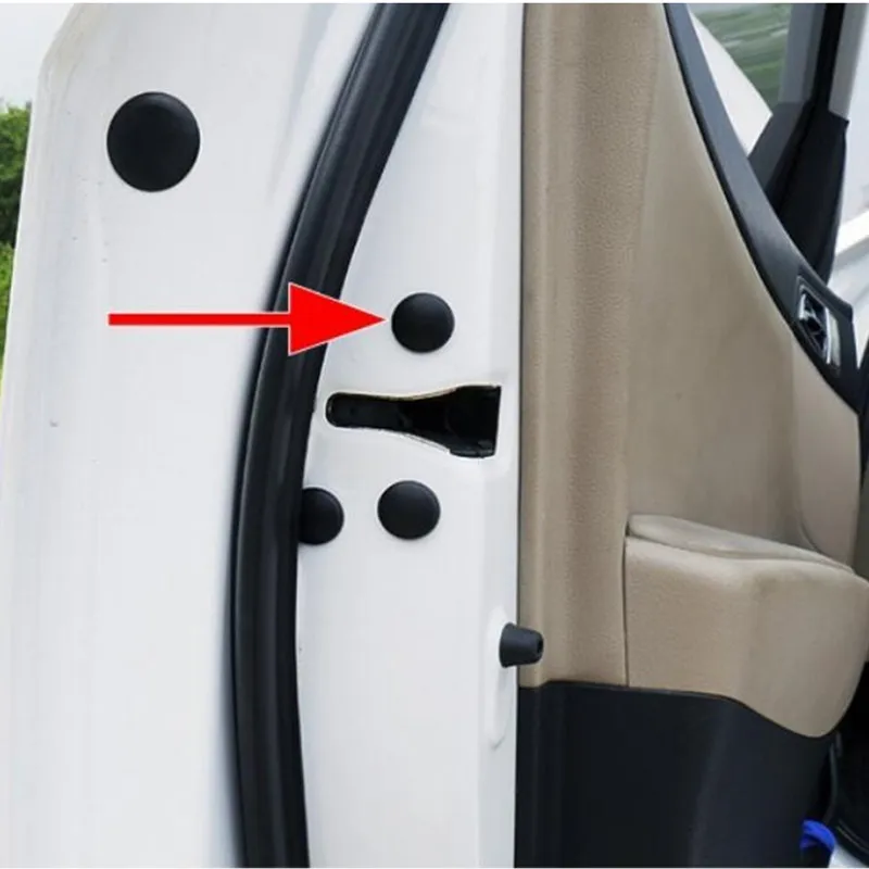 Автомобильный Дверной замок наклейка с защитой от ржавчины для Kia rio 3 4 ceed K2 K3 K3S K4 K5