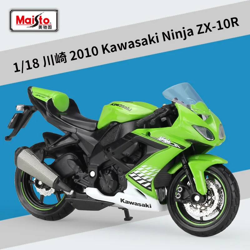 Maisto НОВЫЙ 1:18 KAWASAKI Ninja ZX 1 сплава литья под давлением модель мотоцикла реальные Shork