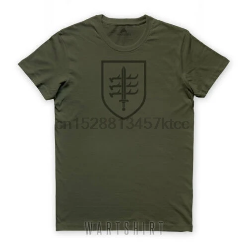 715 Футболка с принтом по мотивам мультфильма пехоти вермахт Готическая линия
