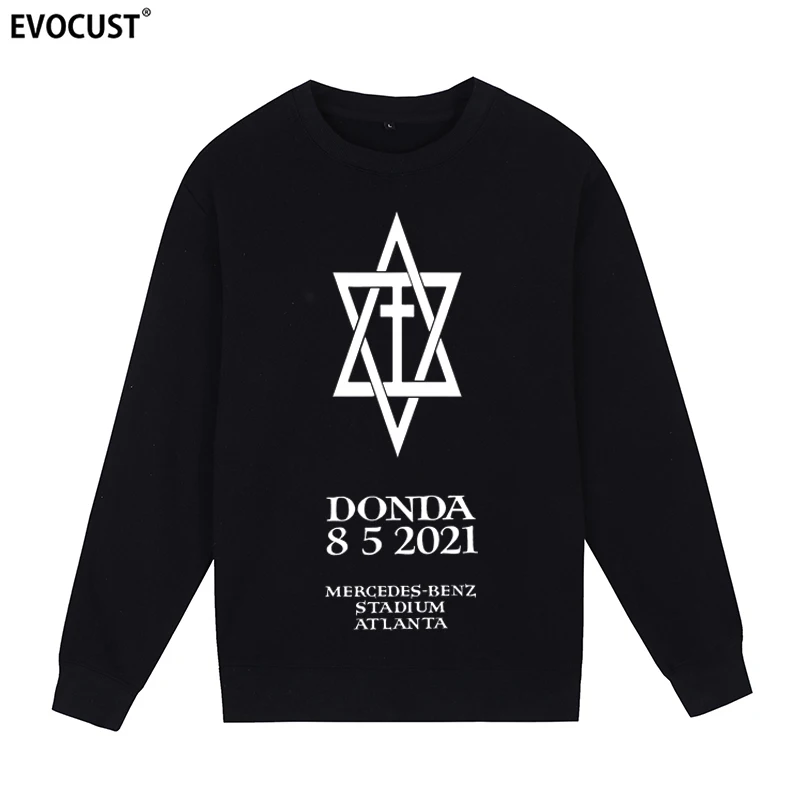

Толстовка Kanye West donda в черном цвете, унисекс, из чесаного хлопка