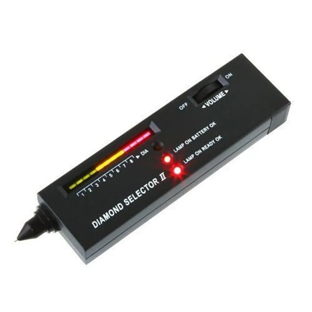 

Diamondx Tester Gem Tester Pen LCD Indicator High Precision Diamond Tester Jewelry Gem Crystal Authenticity Selection Tool