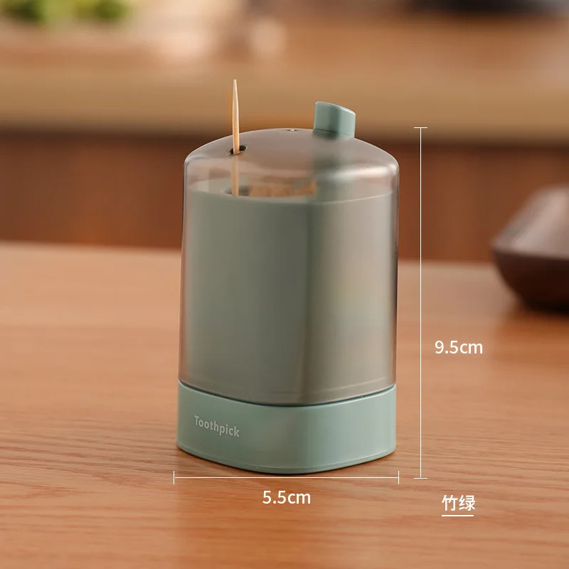 

Push-type Toothpick Box Automatically Pops Up High-end Portable Toothpick Holder Toothpick Box Holder Decoration Toothpick