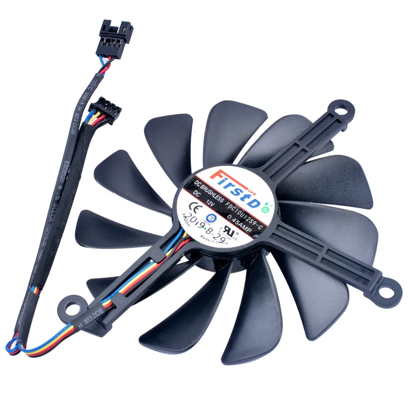 FDC10U12S9-C 95 мм 12V 0.45A и 4-мя линиями охлаждающий вентилятор для XFX видеокарты