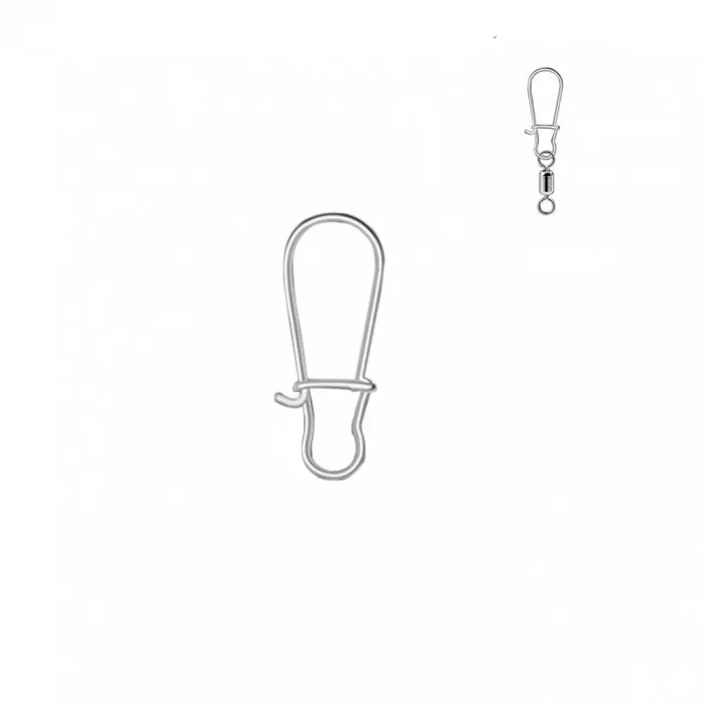 

Lure Snap Connectors Titanium Alloy Lure Lock Snaps Multifunctional Flexible Rotation Practical