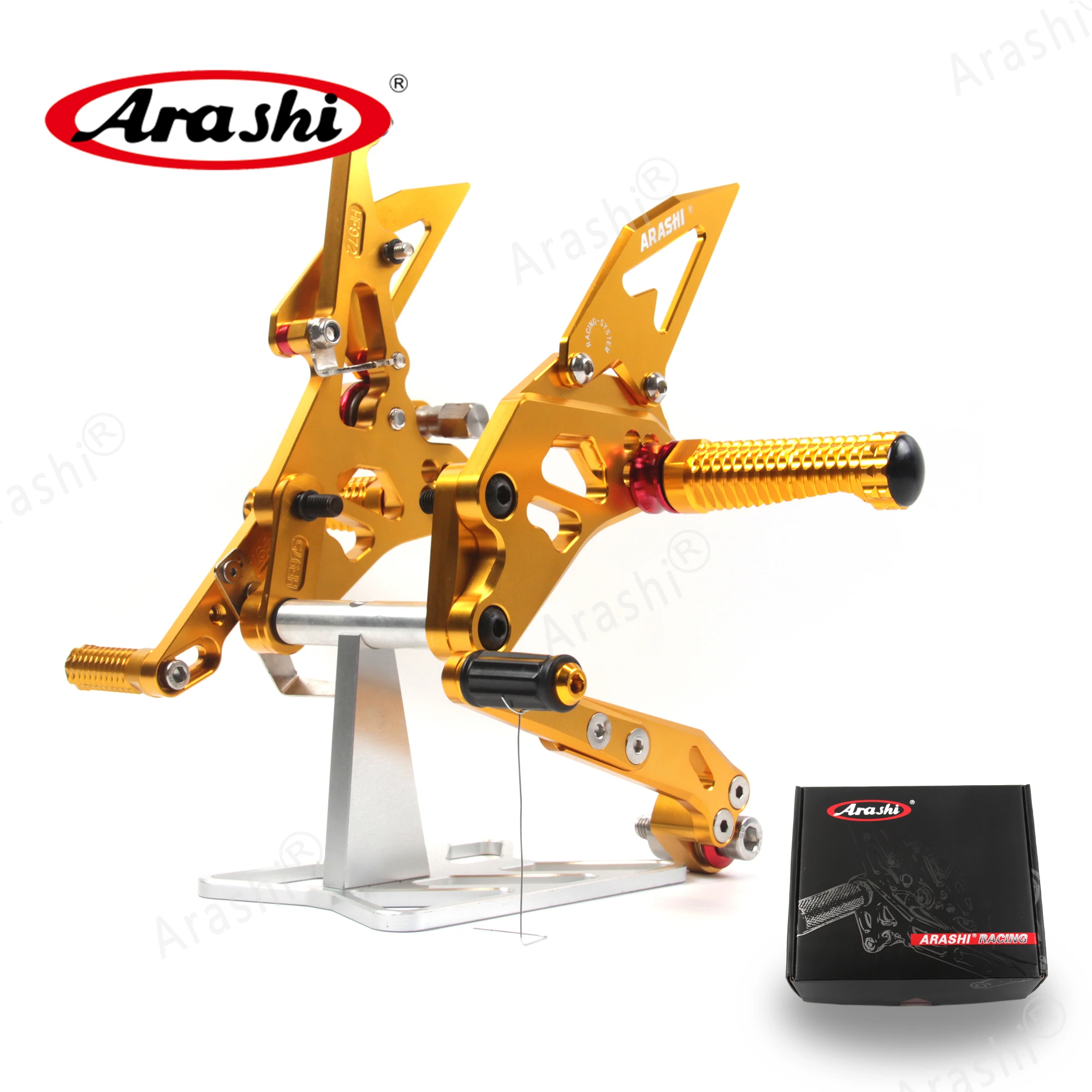 Arashi Регулируемая подставка для ног Мотоцикла SUZUKI GSX R GSXR GSX-R 1000 2009 2010 2011 2015 2012 GSXR1000 |