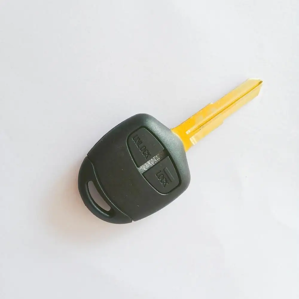 Чехол для дистанционного ключа с логотипом и 2 кнопками MITSUBISHI Lancer EVO Colt Outlander Mirage