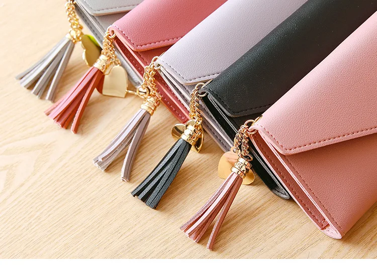 

Purse Long Wallet for Women Girls Purse Coin Card Holder Female Multi-Function Embossed Leather Women's Wallet Hand-Helder