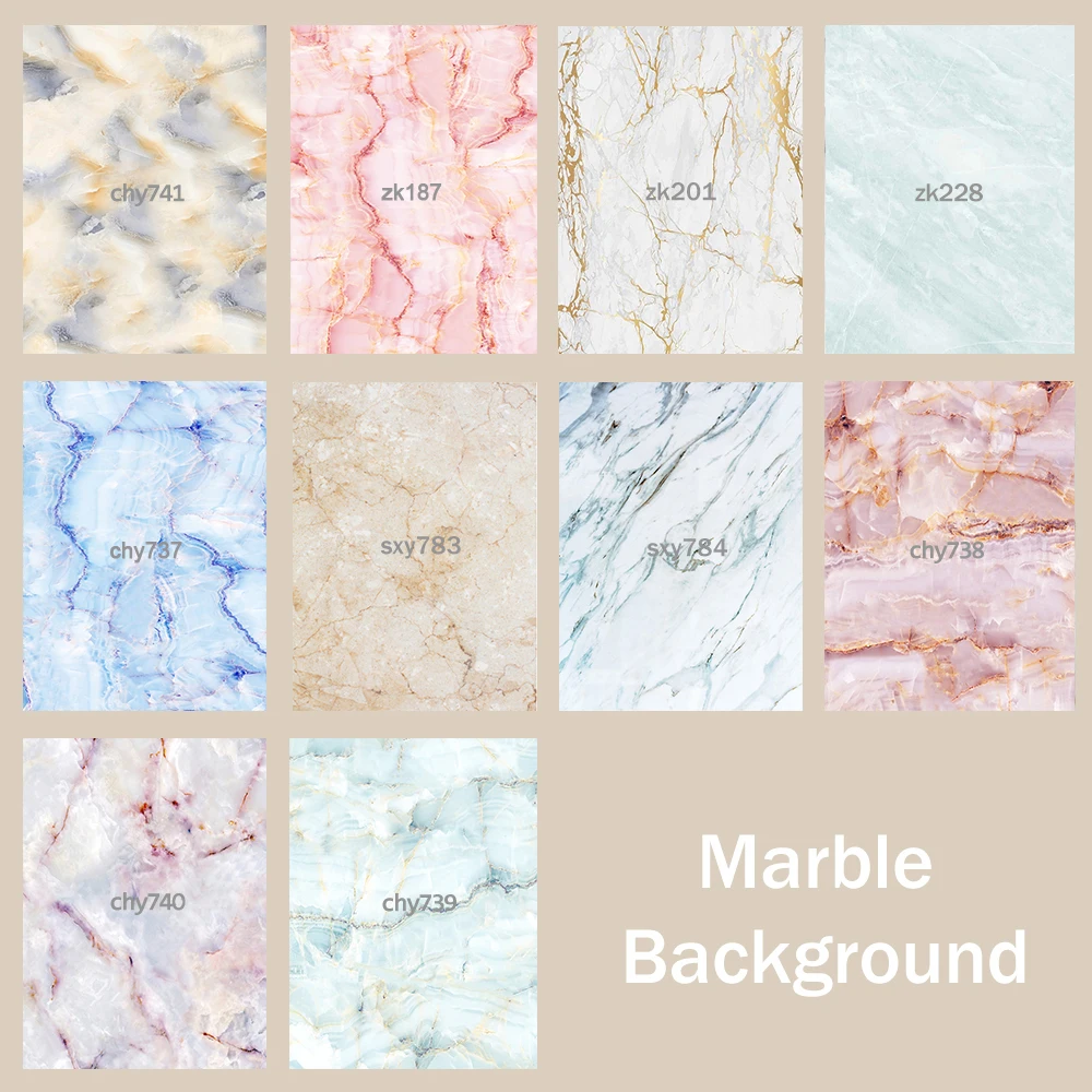 

LEVOO Photography Background Marble Texture Food Portrait Photo Studio Nails Studio Backdrop photophone For Manicure Photozone
